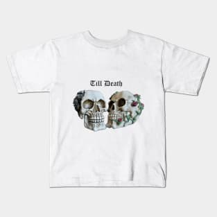 Till Death Skulls Kids T-Shirt